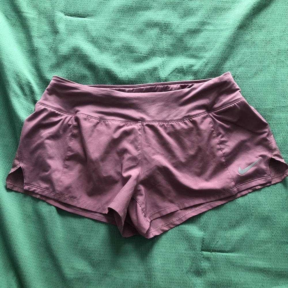 Mauve pink purple athletic Nike shorts 
Size large